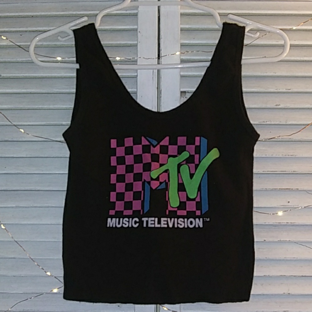 MTV Vintage Style Crop Top